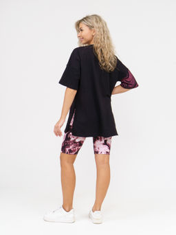 910 Костюм "черный/бордо"