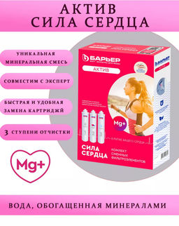 Комплект фильтроэлементов АКТИВ Сила Сердца, Барьер  фото 2