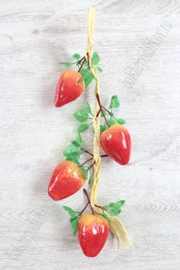 Муляж клубника на веточке (SF-1240)