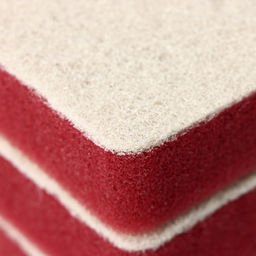 Цена за 3 шт. Губка для мытья посуды с ионами серебра Raccoon, 4 шт., 9.56.53 см фото 4