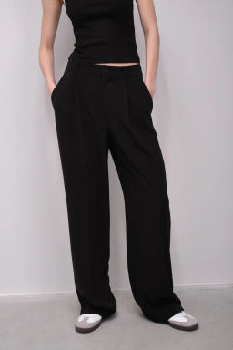 Брюки прямого кроя с защипами - Incity фото 2