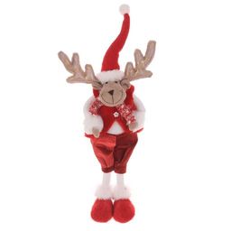 Игрушка набивная "Олень", L18 W12 H53 см, 2в.