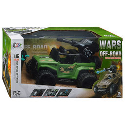 Машина "Военный авто" р/у, 27 MHz, в коробке