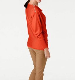 Пуловер, коралловый - Ashley brooke фото 4