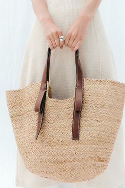 BRAIDED SHOPPER BAG