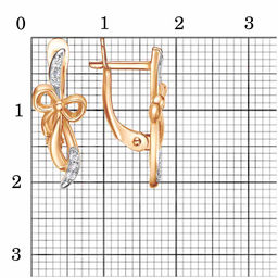 СЕРЬГИ 33815231Д - Красная пресня фото 2