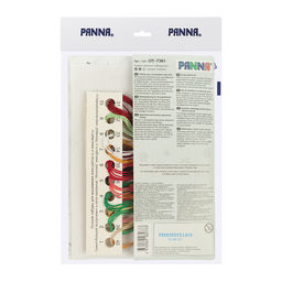 Набор для вышивания PANNA OT-7361 Открытка. Новогодняя кружка 11.5 х 14.5 см