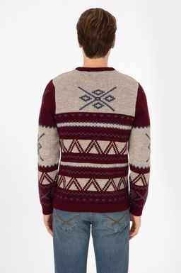 Erkek Bordo Kazak - U.s. polo assn фото 5