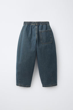 JEANS BALLOON GOMAS / Azul / Verde - Zara фото 3