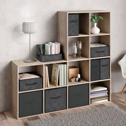 VAL MN-BOX-R Короб стеллажный без крышки 30*23*20 см, MONET NIGHT, шт - Valiant фото 5