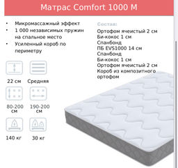 Comfort  1000 m