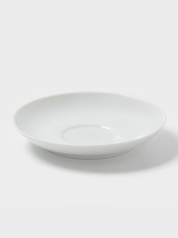 Блюдце Дулевский фарфор «Бельё», d=14 см, белое