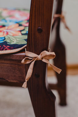 Сидушка на стул квадратная 43х43