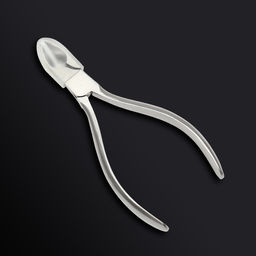 Кусачки педикюрные Premium, скрытая пружина, 12,2 см, длина лезвия - 15 мм, цвет серебристый - Queen fair фото 3