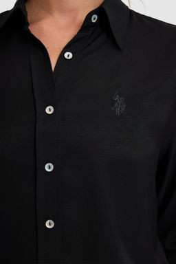KadДn Siyah Uzun Kollu Basic GГmlek - U.s. polo assn фото 6