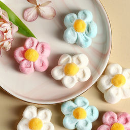 Маршмеллоу в форме цветка Будь счастлива, 55 г. - Simaland фото 2