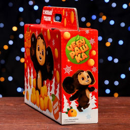 Подарочная коробка Чебурашка, Портфель широкий , 31 х 8,5 х 20,3 см - Simaland фото 8