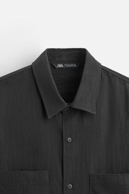 LYOCELL - VISCOSE SHIRT - Zara фото 9