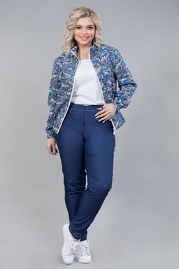 Бомбер 1242 джинсовый - Novita фото 5