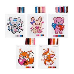 Набор для творчества. Вышивка "5 в 1" (с пяльцами)