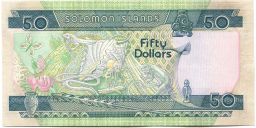 50 долларов 1986 года Соломоновы Острова