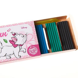 Пластилин 6 цветов 90 г Мари, Коты-аристократы - Disney фото 2