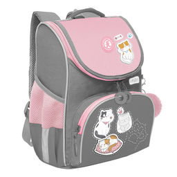 RAm-684-11 Рюкзак школьный с обвесом и мешком для обуви - Grizzly фото 4