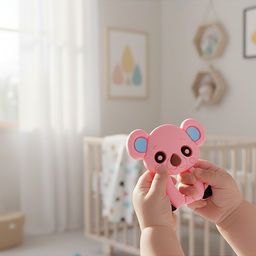 Игрушка -грызунок "Коала"