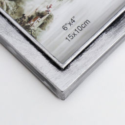 Фоторамка - коллаж на 3 фото 10?15 см Вишнёвый сад, т. Серебро, 32?27 см