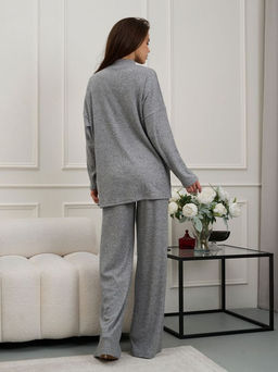 Лонгслив J.587 серый