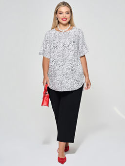 Блузка 0220-1 фиалковый - Dora фото 41