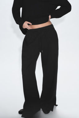 INTERLOCK TROUSERS WITH VENTS - Zara фото 2