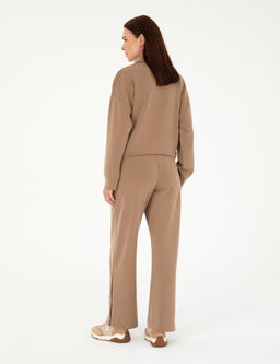 Kahverengi Flare Fit E_ofman Alt_