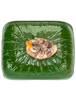 Масленка 16*12*12,5 см "Уточка", керамика