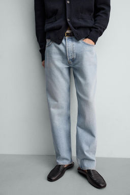 JEANS STRAIGHT FIT LIMITED EDITION / Azul claro - Zara фото 5