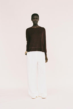 BASIC FINE KNIT SWEATER - Zara фото 2