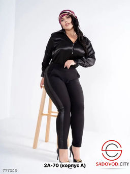 Брюки узкие женские прямые