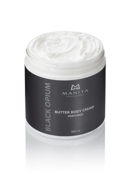 Manita Professional Парфюмированный крем-баттер для рук и тела / Butter Body Cream Black Opium, 500 мл  фото 3