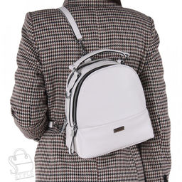 Рюкзак женский 670091 white Velina Fabbiano-Safenta/30 в Новосибирске