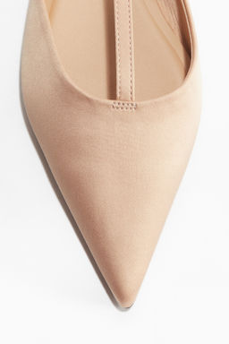 Sandalias de sat?n con punta fina - H&m фото 3
