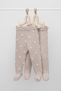 Crockid _ К 400220-2уп/мини квадратики,цыпленок ползунки яс