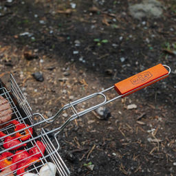 Решётка-гриль Maclay, универсальная, хромированная сталь, 56x31 см, рабочая поверхность 31x26 см фото 6