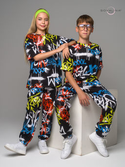 Костюм Daily men улица лайм