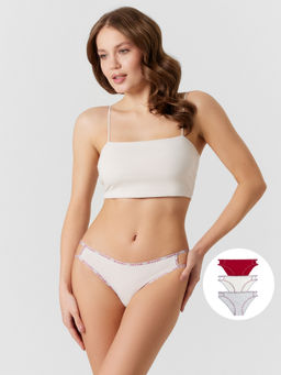 Цена за 2 штуки! ТРУСЫ ЖЕНСКИЕ (3ШТ.)