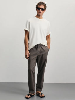 Футболка из смесового хлопка / Zarina  фото 2