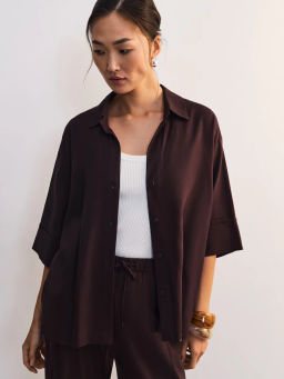 Льняная блуза свободного кроя ZR2605012001-27 / Zarina