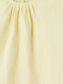 Bisiklet Yaka F?rf?rl? K?z ?ocuk M?slin Bluz