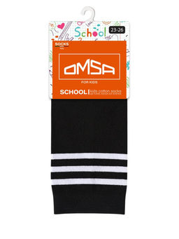 OMSAkids Gambaletto 31P10 гладь полоски - bianco  фото 2