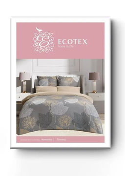 Постельное белье Тиммер Евро (простыня на резинке 180*200 см) + 4 наволочки - Ecotex фото 9