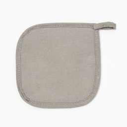 Прихватка Этель «HOME», цвет серый, 16×16 см, 50%хл, 50%лен